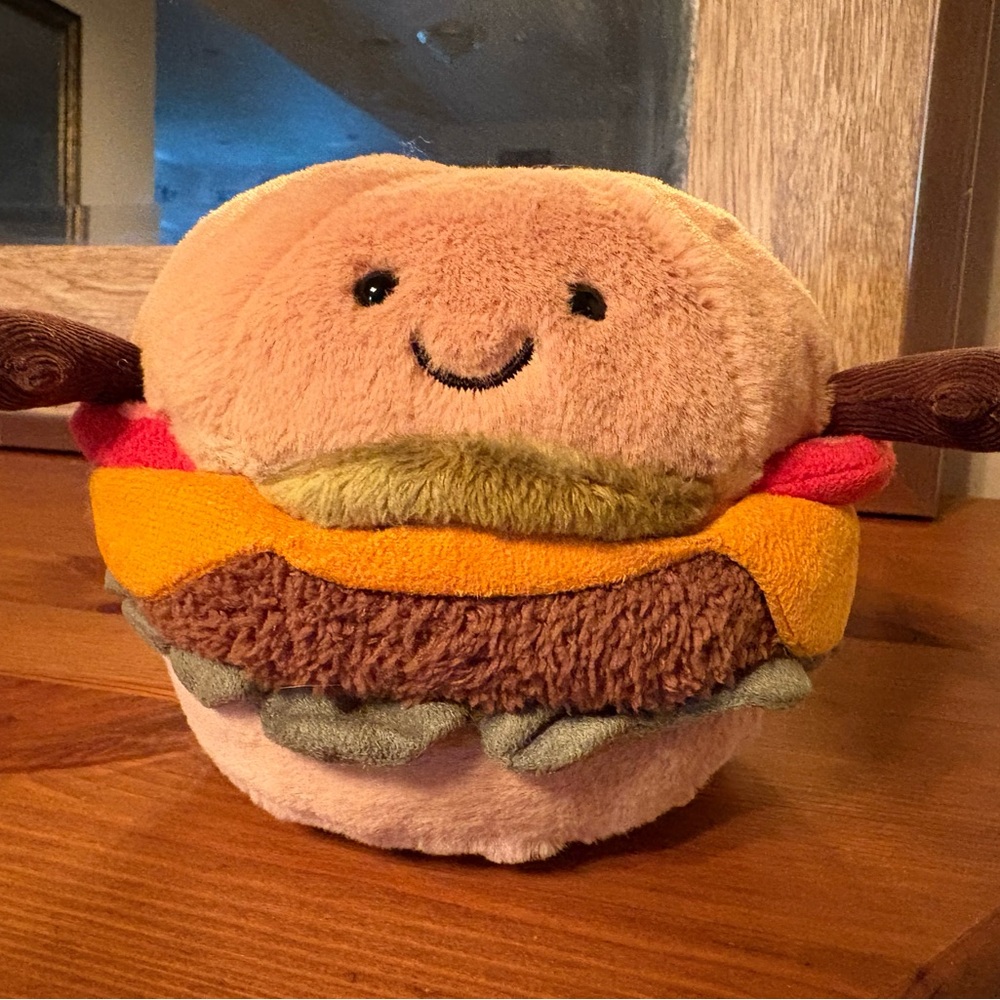 NWT JELLYCAT AMUSABLES BURGER
